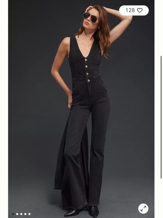Pilcro Pants - PILCRO Anthropologie Denim Jumpsuit size 6